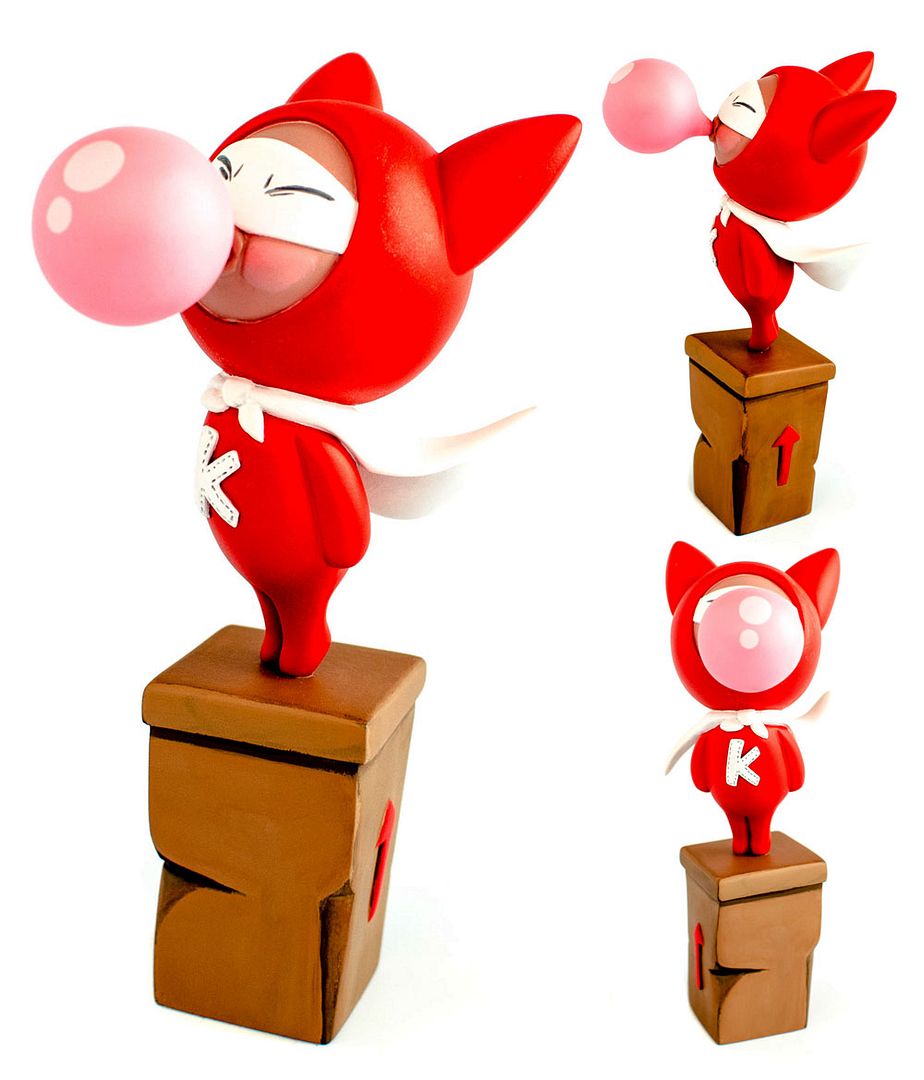 I Break Toys x Designer Toy Collective "Up Up Away Kyoot" kickstarter